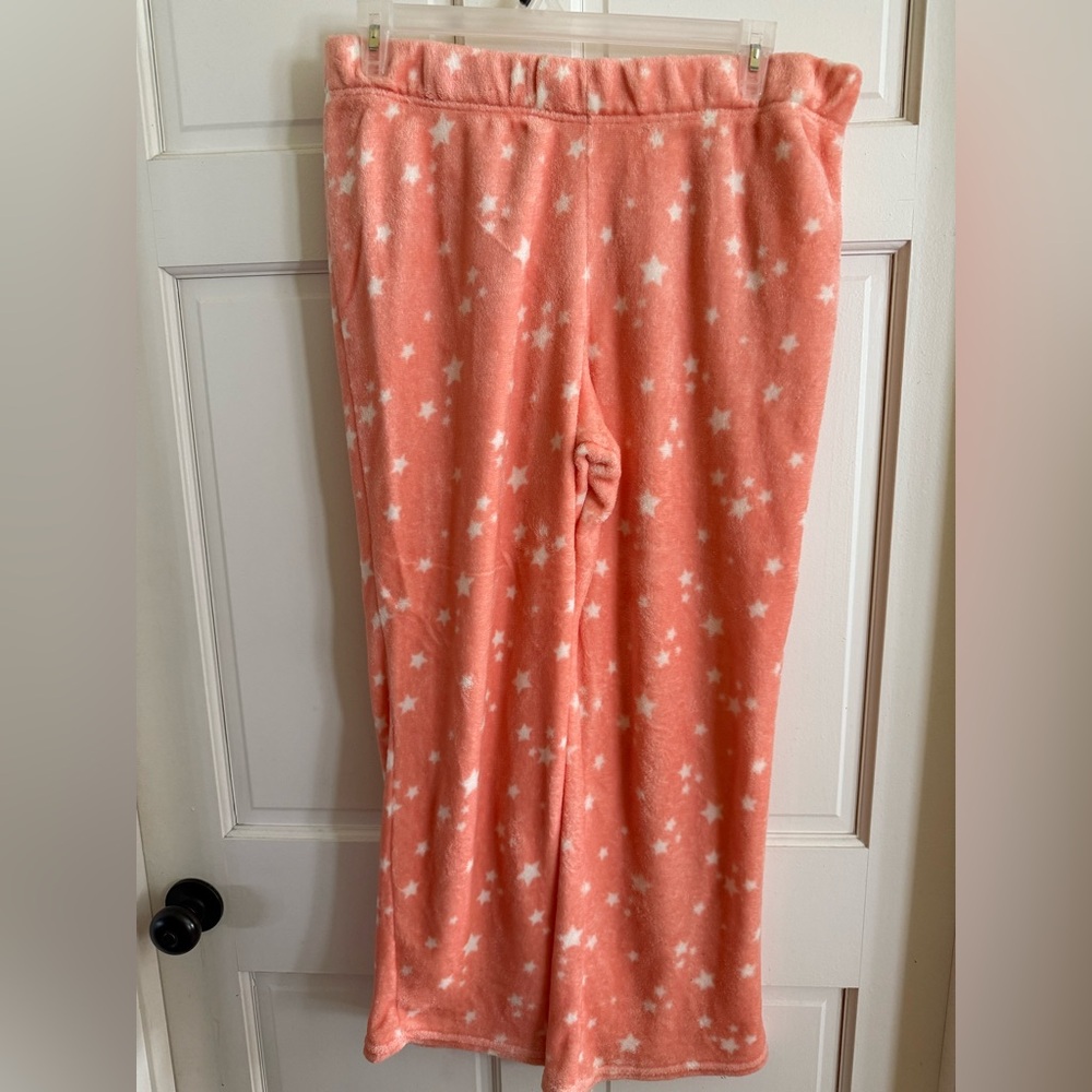Women's Starry Pajama Pants - Coral